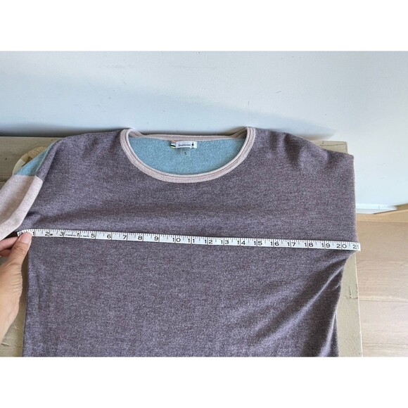 Smartwool Shadow Pine Sweater Women Small Purple Long Sleeve Pullover Wool - Picture 5 of 7